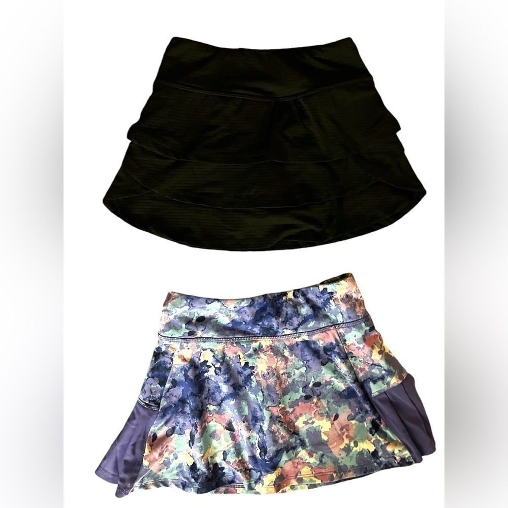 Member’s Mark Active Girl, Bundled Skirt, SZ: 5-6, Black and Purple/Multi-Color